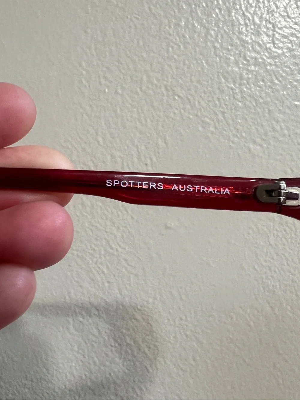 Spotters Australia Sunglasses Model Crush Burgundy